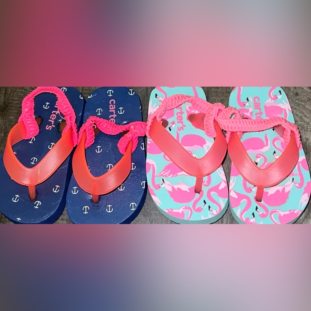 Carter’s baby girl sandals size 1